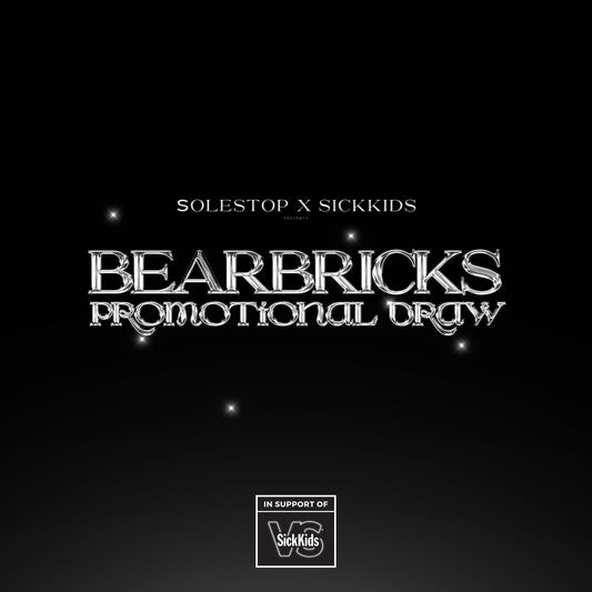 CerbeShops x SickKids Bearbricks Promotional Draw Ticket - Canada