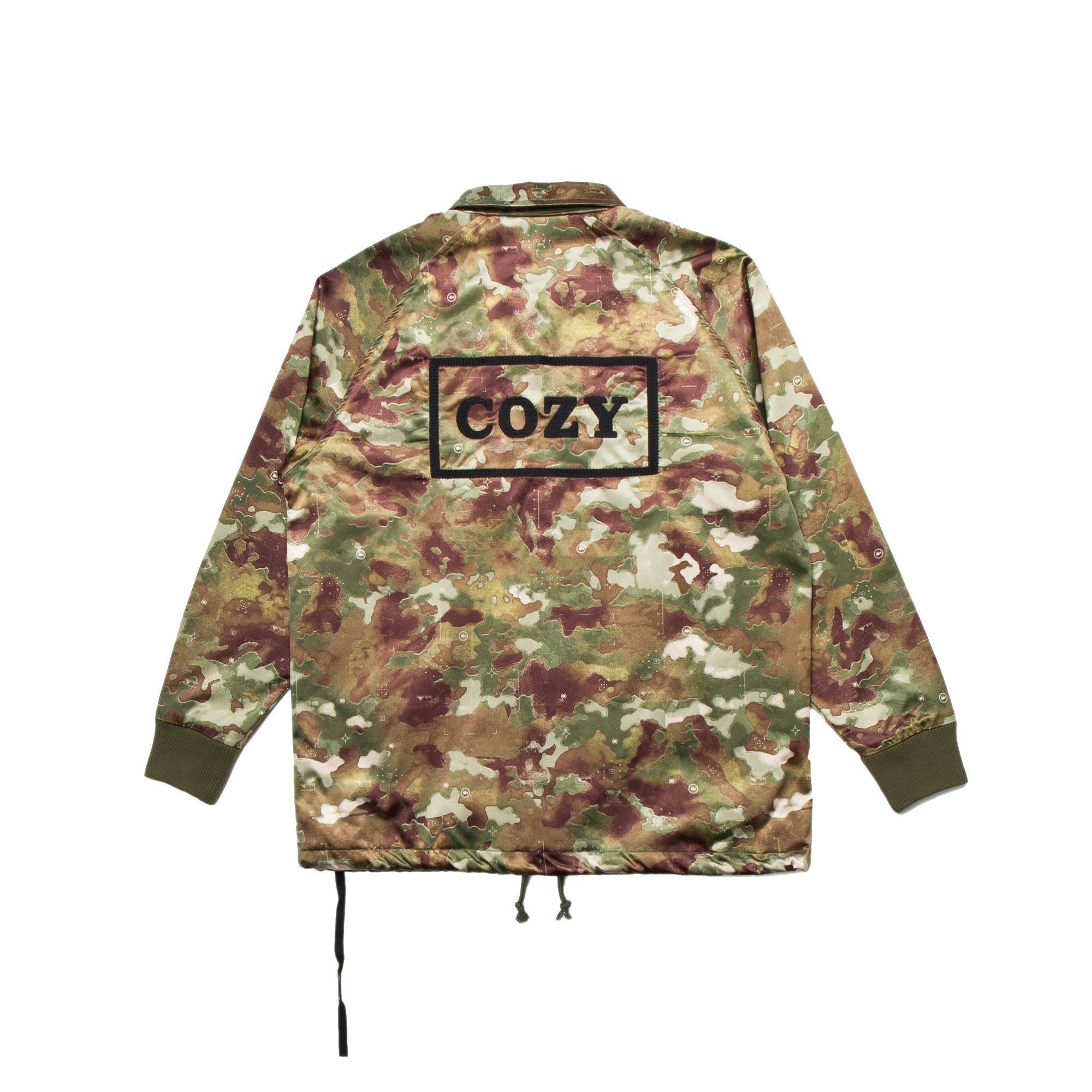 OUTERWEAR - TEAM COZY CASTLE COACHES JACKET CAMO TC1705007-CAMO