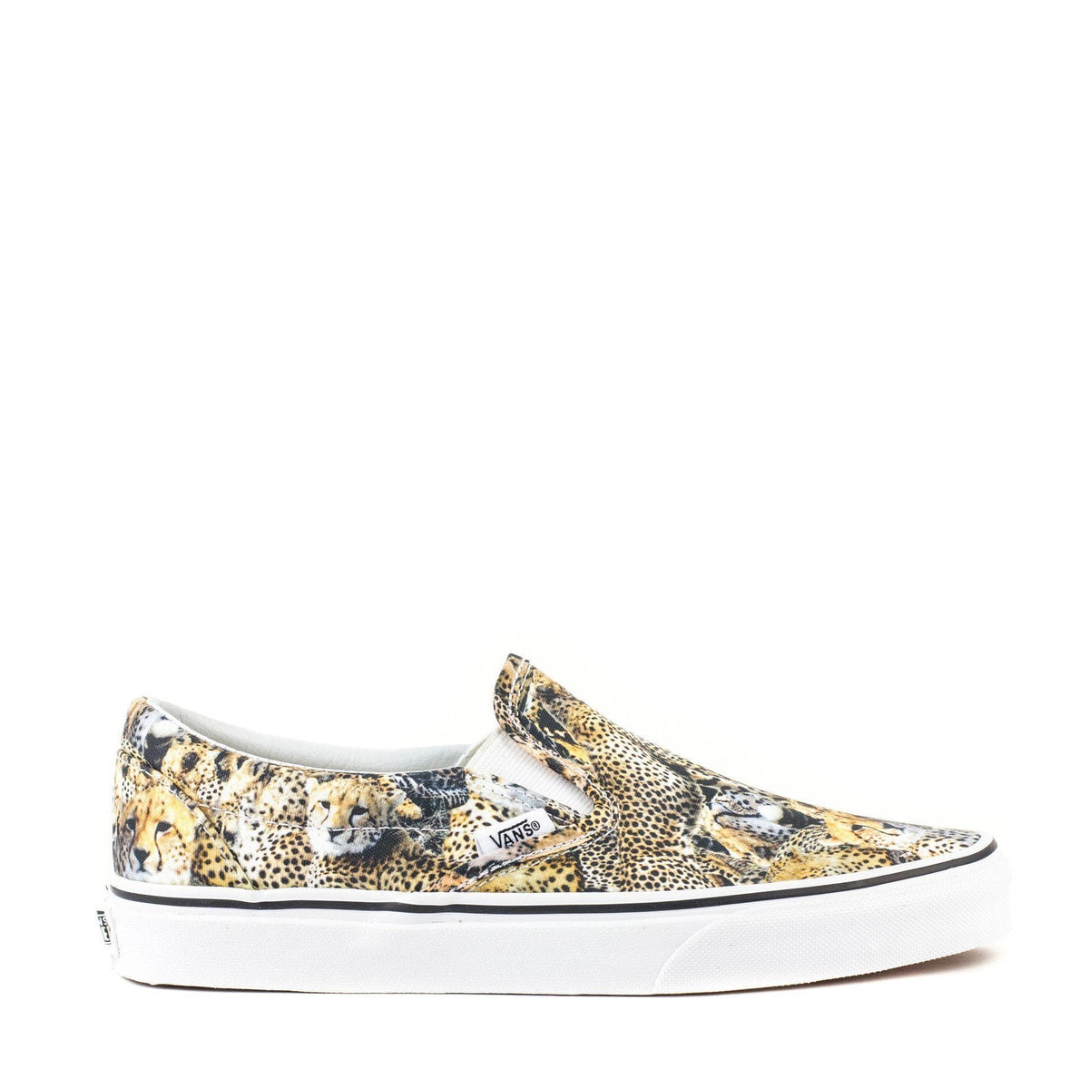 VANS U CLASSIC SLIP-ON (KENYA) BLACK/TRUE WHITE VN-0ZMRFGZ - FOOTWEAR - Solestop.com - Canada
