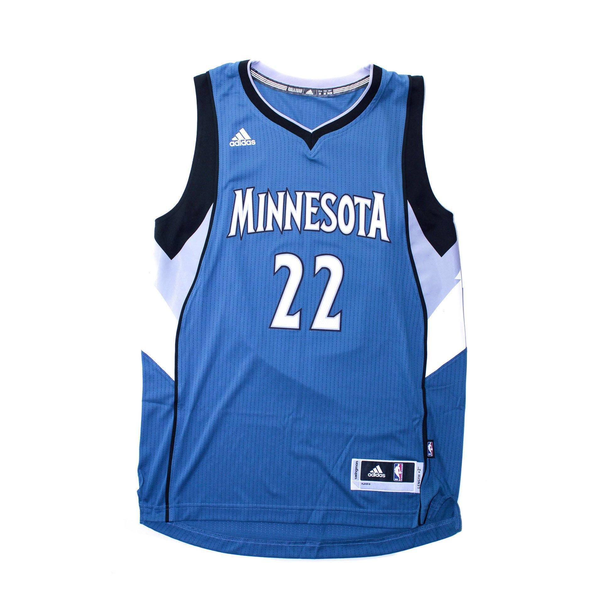 Nike Minnesota Timberwolves No22 Andrew Wiggins Silver NBA Swingman City Edition Jersey