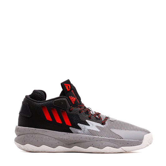 Adidas Basketball Men Dame 8 Damian Lillard Bridge City Grey Red Black HR1558 - FOOTWEAR - Canada