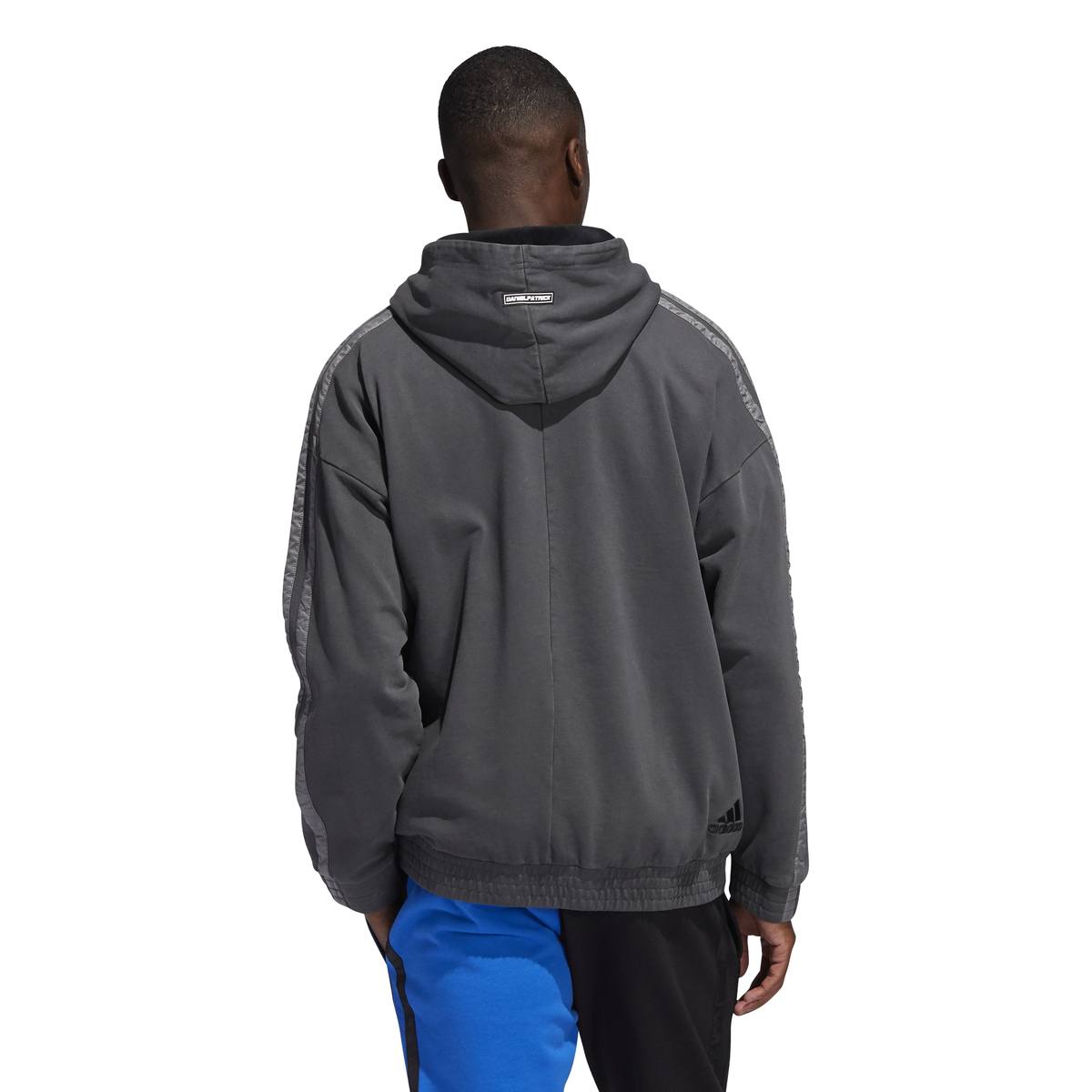 SWEATERS - Adidas Basketball Men Daniel Patrick X James Harden Hoodie Black Linen FR5759