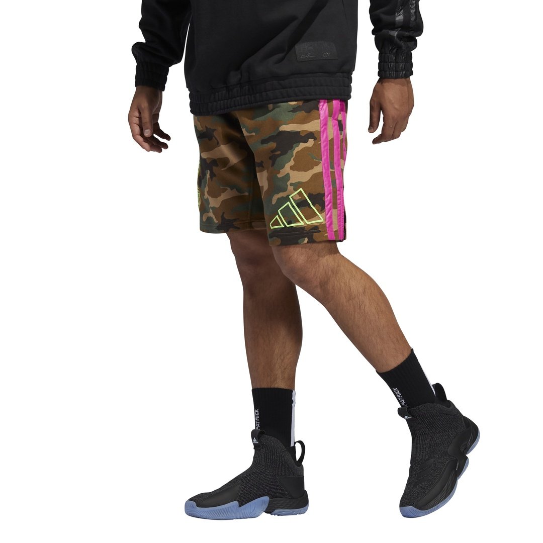 SHORTS - Adidas Basketball Men Daniel Patrick X James Harden Shorts Camo FR5764
