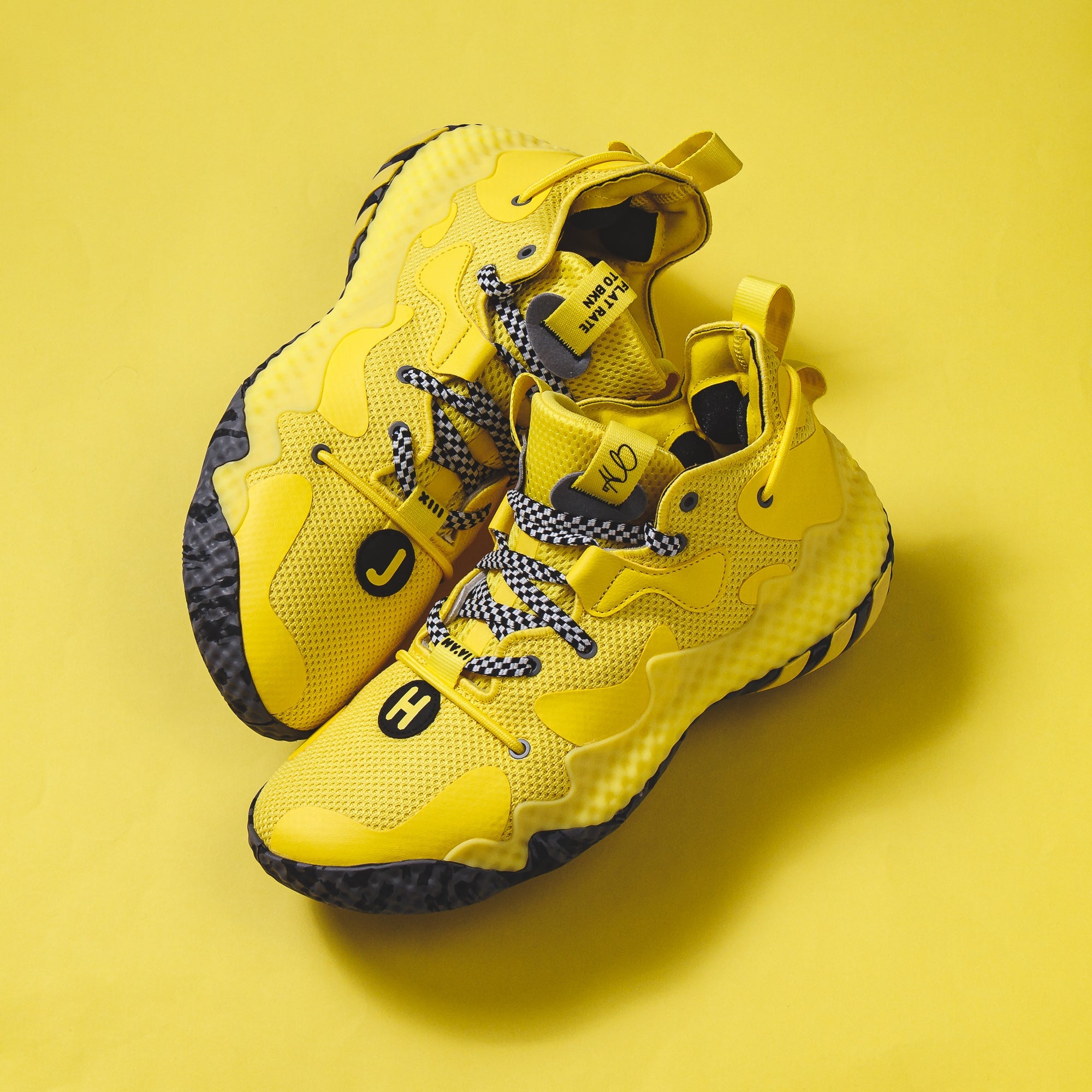 yellow james harden shoes