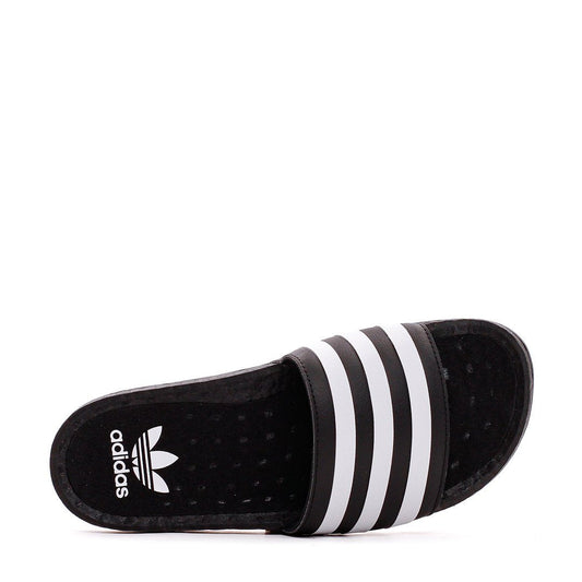 FOOTWEAR - Adidas Men Adilette Boost Black White FU9884