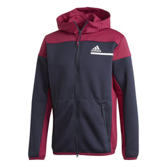 SWEATERS - Adidas Men ZNE AERORDY Full Zip Legend Ink Power Berry FT6131