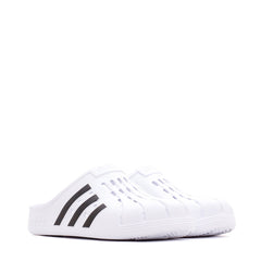 Adidas Originals Adilette Clog White Black FY8970 - FOOTWEAR - Canada