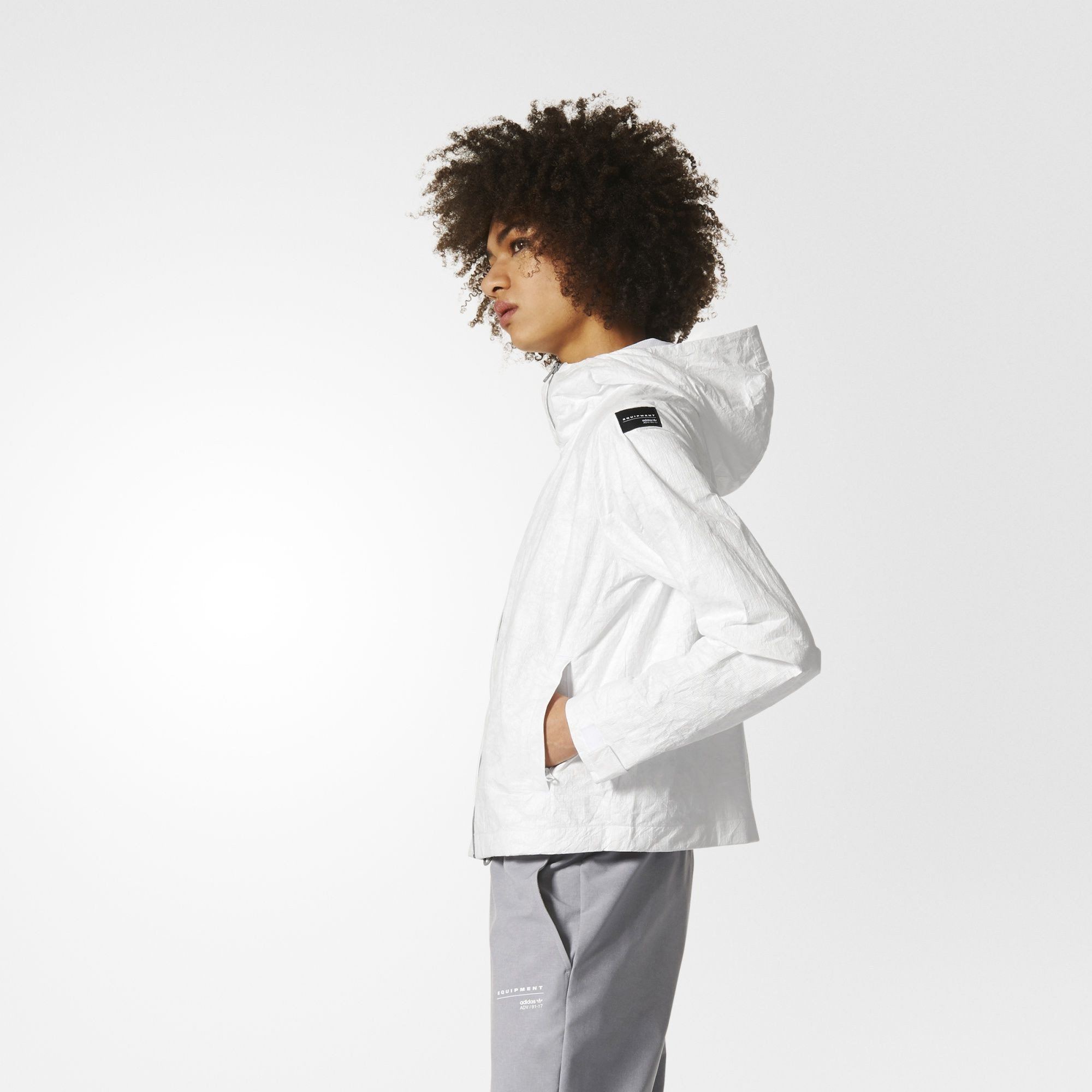 Adidas Originals Eqt Jacket White Women BR5177 Secondary image
