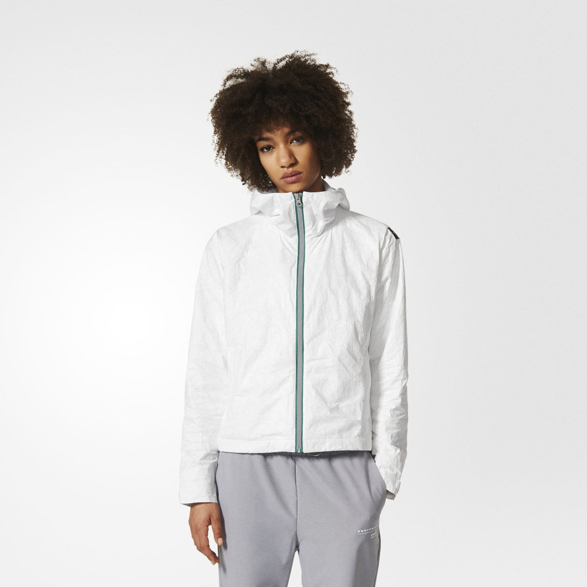 CLOTHING - Adidas Originals Eqt Jacket White Women BR5177 Main image