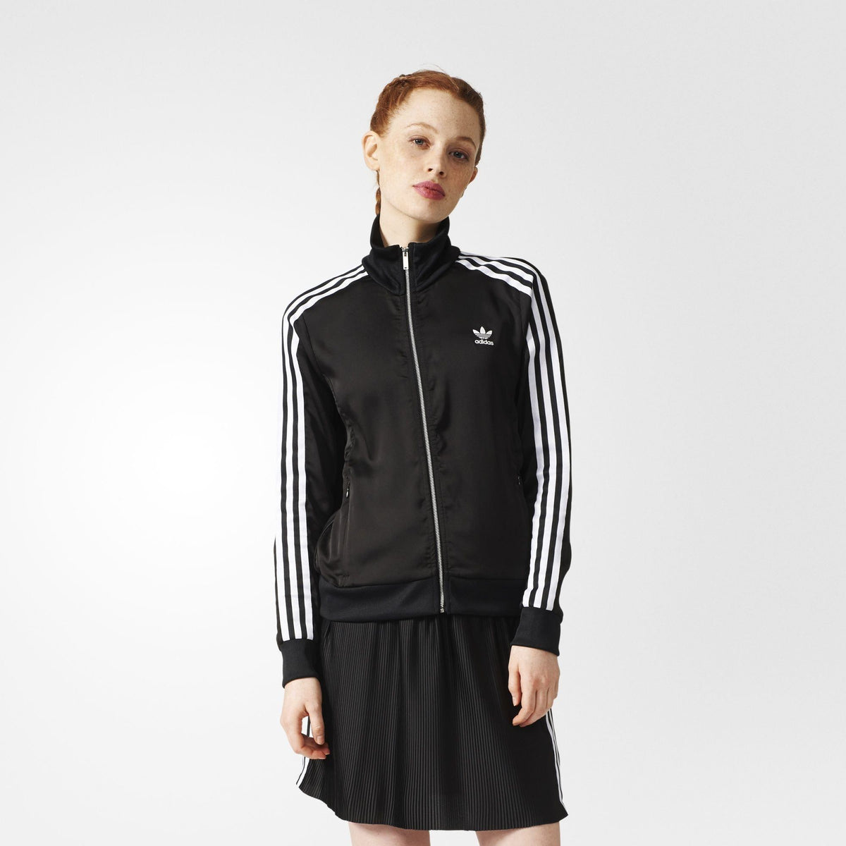CLOTHING - Adidas Originals Europa Tt Track Top Jacket Black White Women BR4533 Main image