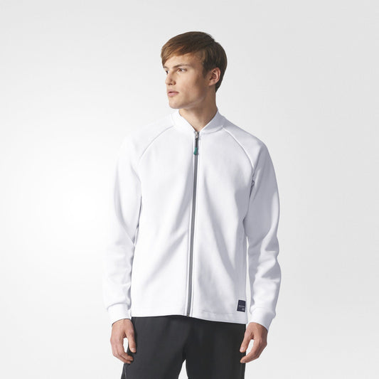 CLOTHING - Adidas Originals Hawthorne Tt Track Top Jacket White CF3596