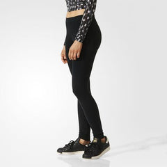ADIDAS ORIGINALS LINEAR LEGGINGS WOMEN BLACK WHITE AJ8081 - PANTS - Solestop.com - Canada
