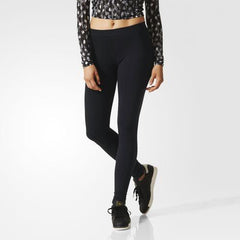 ADIDAS ORIGINALS LINEAR LEGGINGS WOMEN BLACK WHITE AJ8081 - PANTS - Solestop.com - Canada