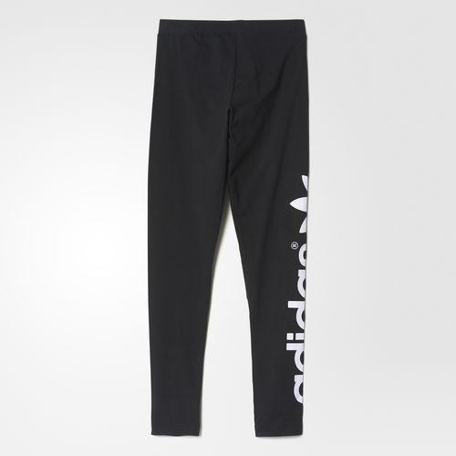 ADIDAS ORIGINALS LINEAR LEGGINGS WOMEN BLACK WHITE AJ8081 - PANTS - Solestop.com - Canada