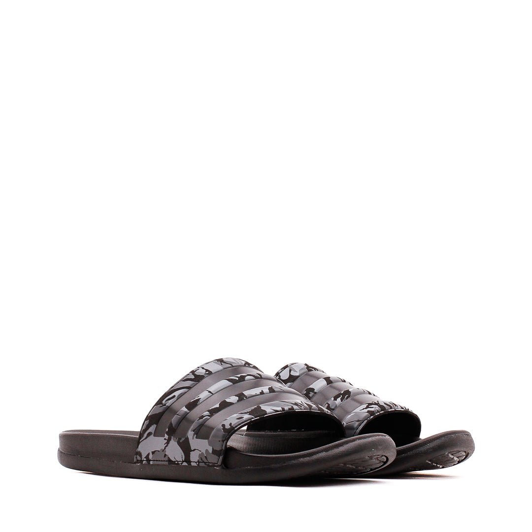 Adidas Originals Men Adilette Comfort Black Grey FZ1755 - FOOTWEAR - Canada