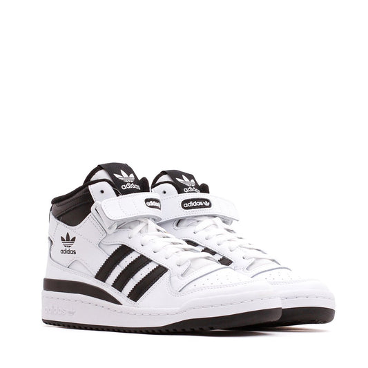 Adidas Originals Men Forum Mid Black White FY7939 - FOOTWEAR - Canada