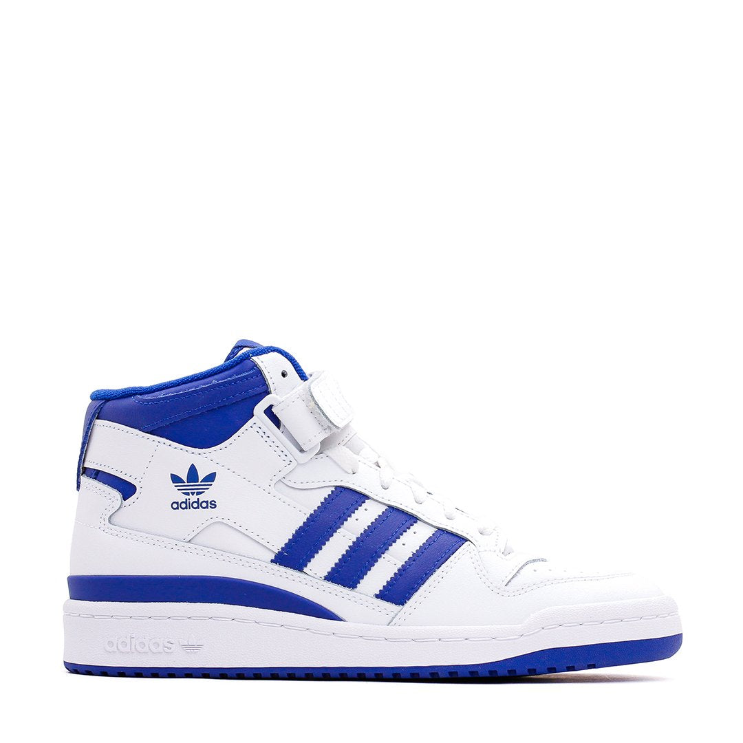 Adidas Originals Men Forum Mid White Blue FY4976 - FOOTWEAR - Canada