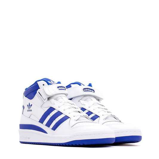 Adidas Originals Men Forum Mid White Blue FY4976 - FOOTWEAR - Canada