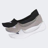 ACCESSORIES - Adidas Originals No-show Sock Black White Grey 3-pair CV5942