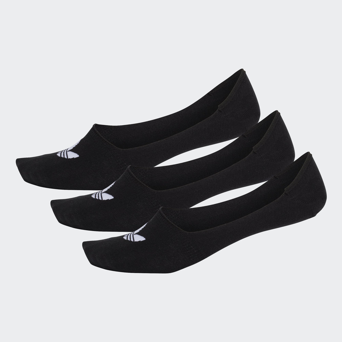 Adidas Originals No Show Socks 3 Pack Black DW4132 - ACCESSORIES - Solestop.com - Canada Main image