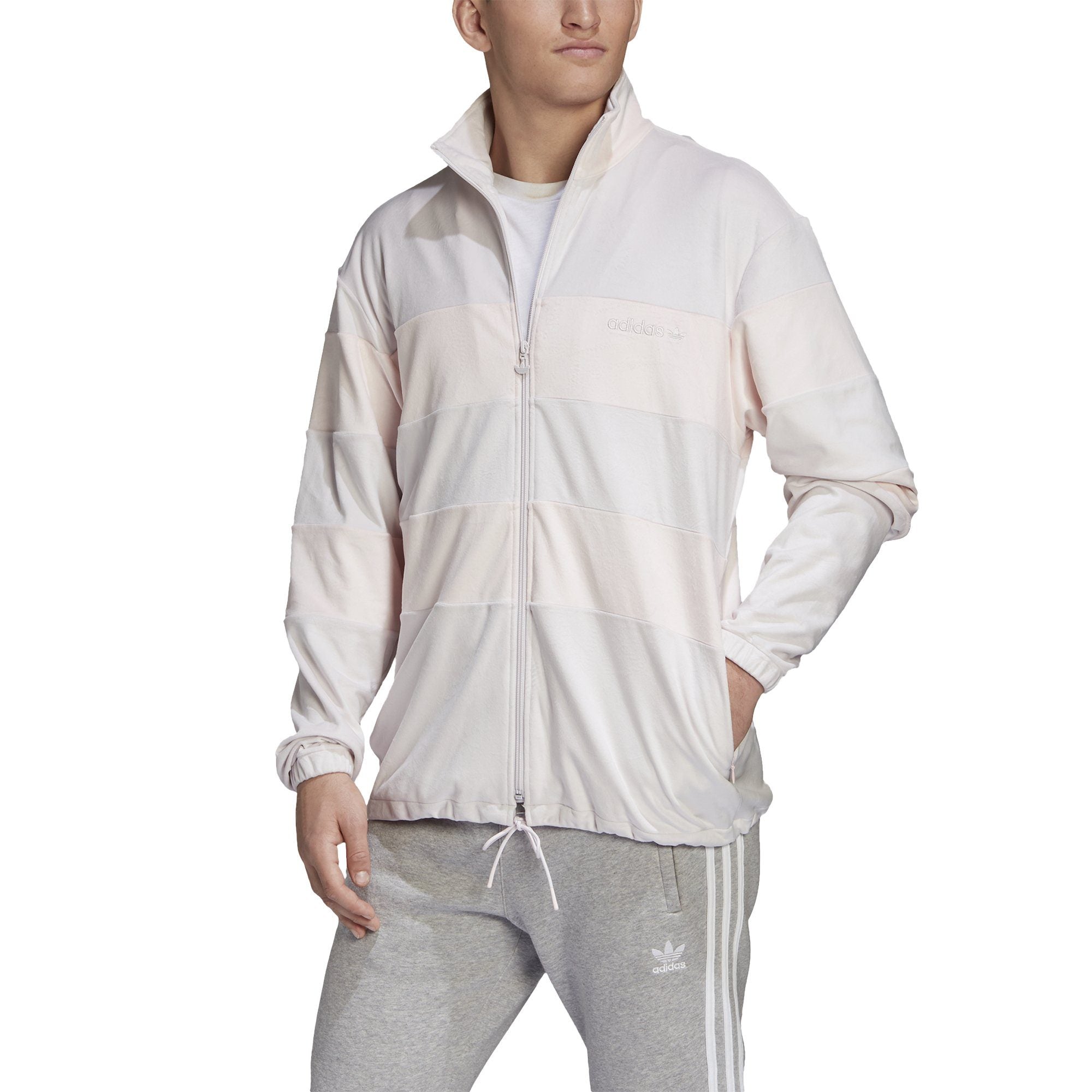 OUTERWEAR - Adidas Originals Pastel Full Zip Pink Men GL6159