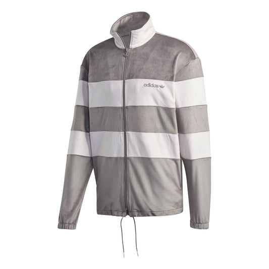 OUTERWEAR - Adidas Originals Pastel Full Zip White Grey Men GL6160