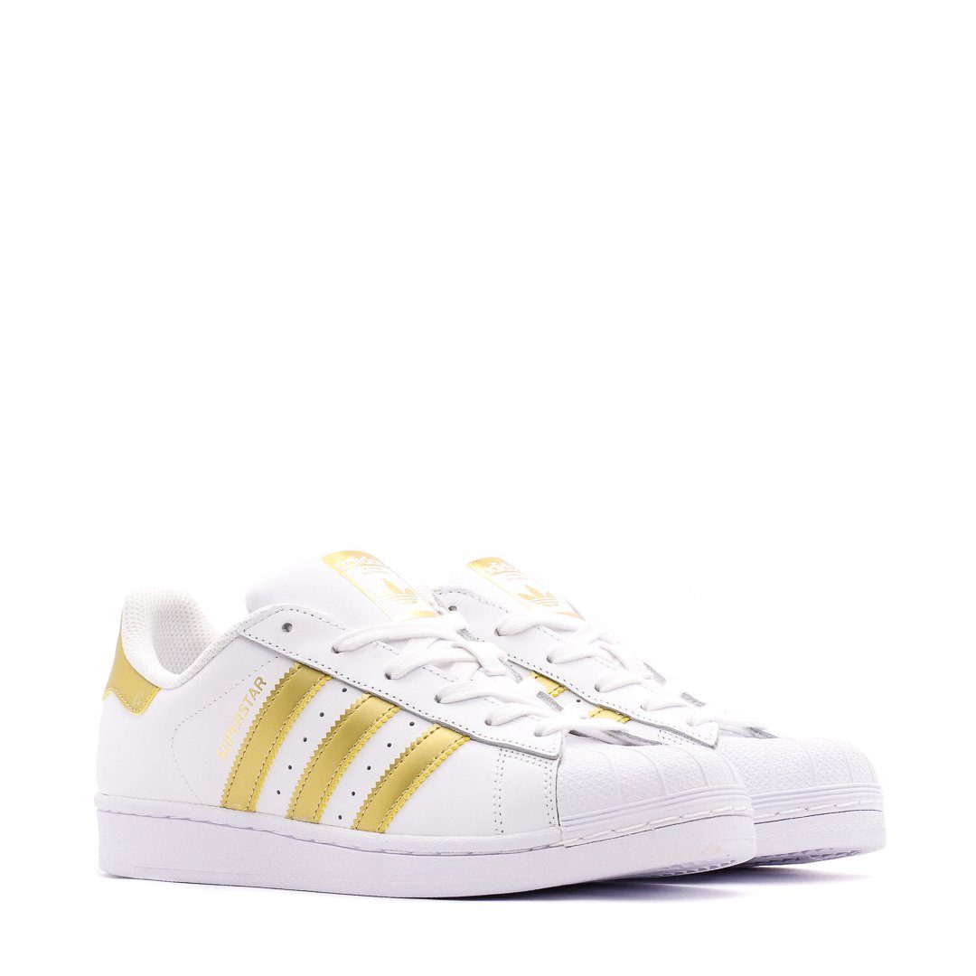 FOOTWEAR - Adidas Originals Superstar Junior White Gold BB2870