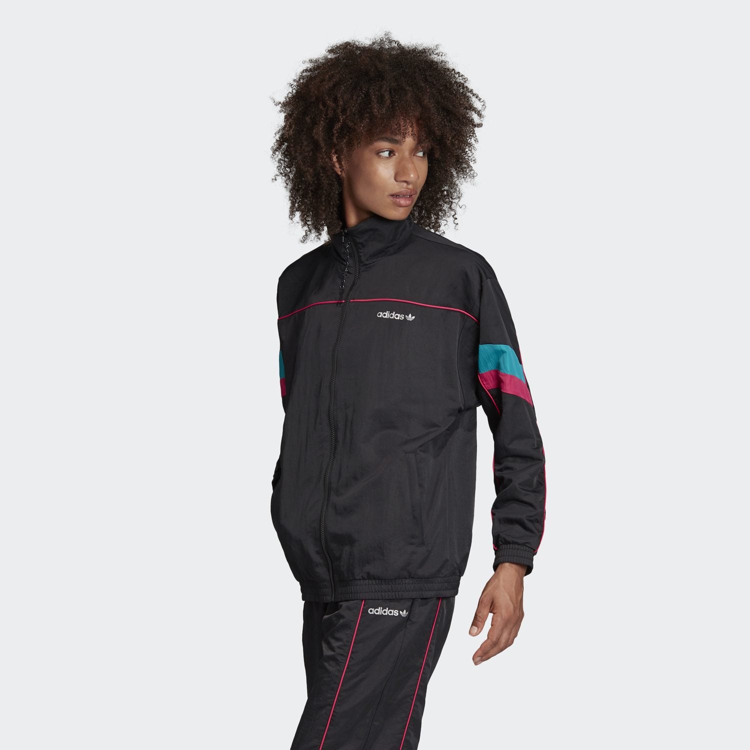 adidas originals tech track top black women gc8783 603