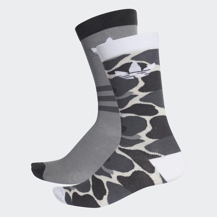 ACCESSORIES - Adidas Originals Trefoil Crew Sock 2 Pairs DH1021