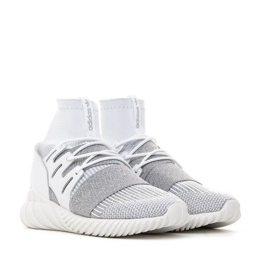 ADIDAS ORIGINALS TUBULAR DOOM PK PRIMEKNIT WHITE GREY BY3553 - FOOTWEAR - Solestop.com - Canada