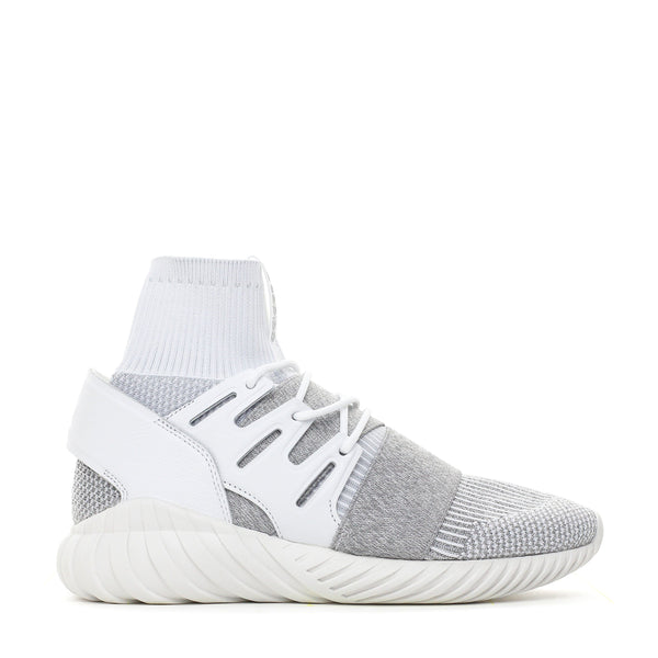 Adidas Originals Tubular Doom PK Primeknit White Grey BY3553