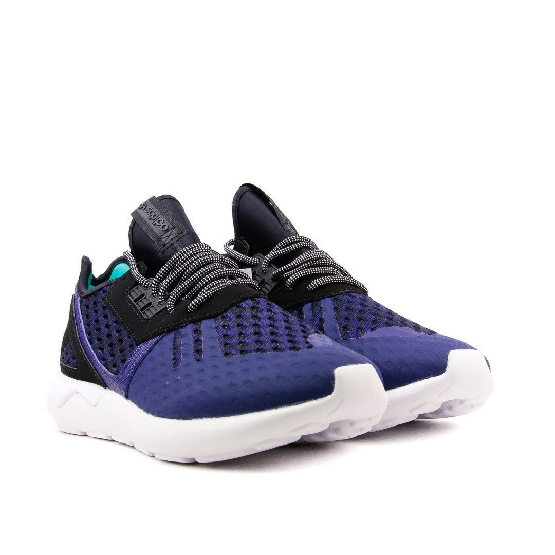 ADIDAS ORIGINALS TUBULAR RUNNER BLACK BLUE AQ2916 - FOOTWEAR - Solestop.com - Canada