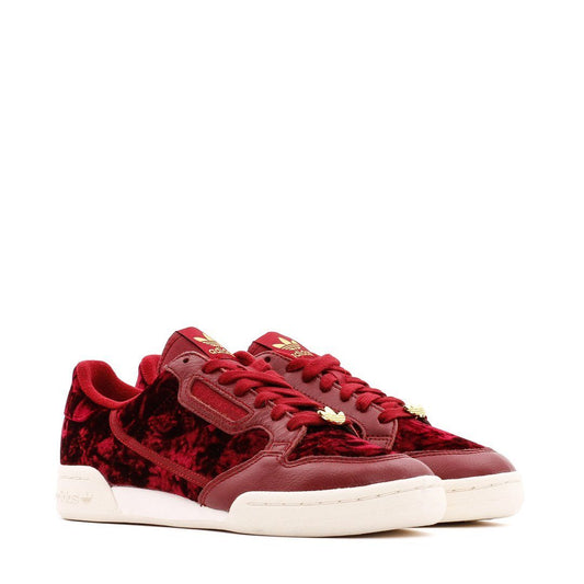 Adidas continental outlet 80 burgundy