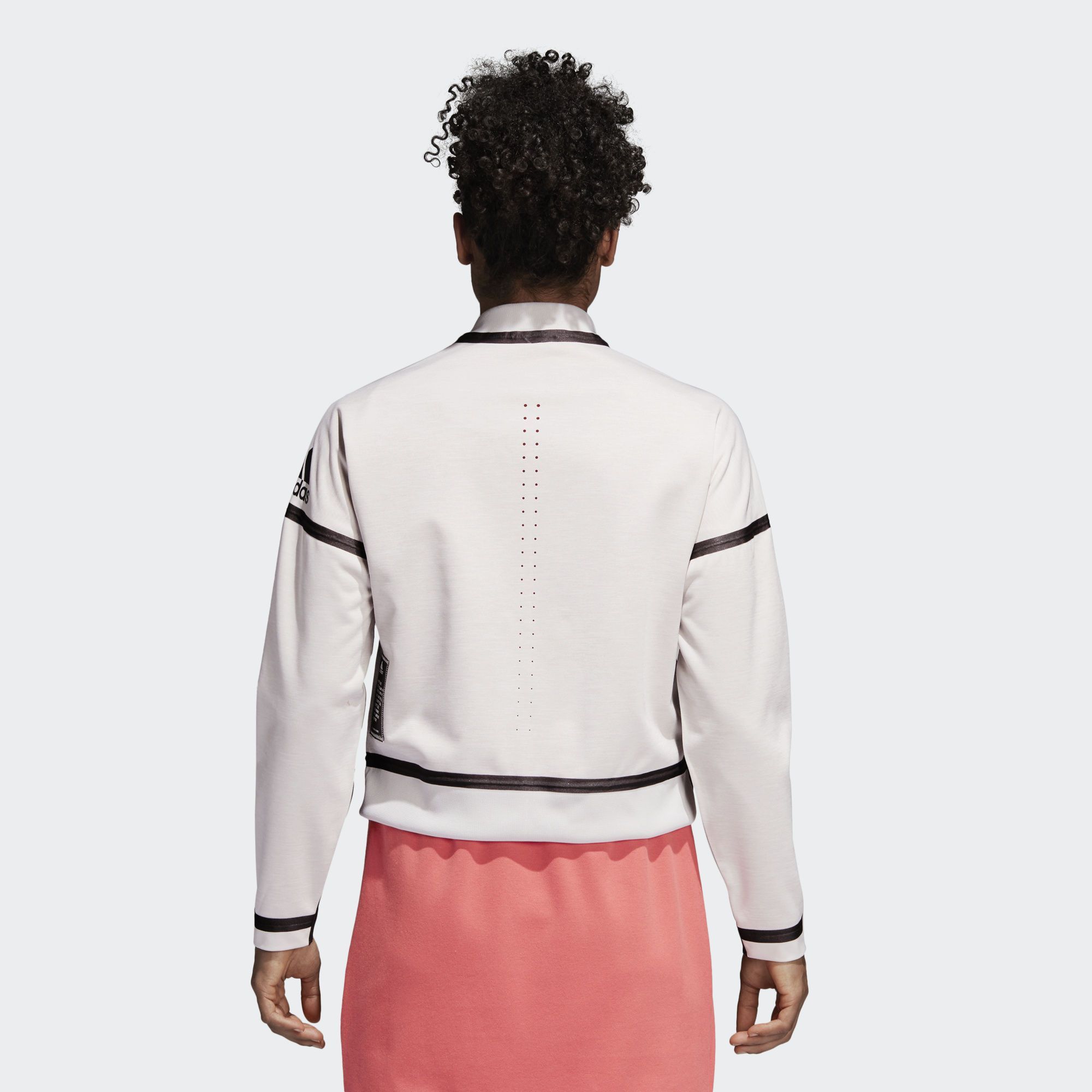 CLOTHING - Adidas Originals Women Reversible Zne Jacket Rev White CF1465