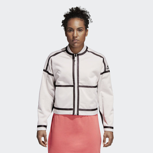 CLOTHING - Adidas Originals Women Reversible Zne Jacket Rev White CF1465