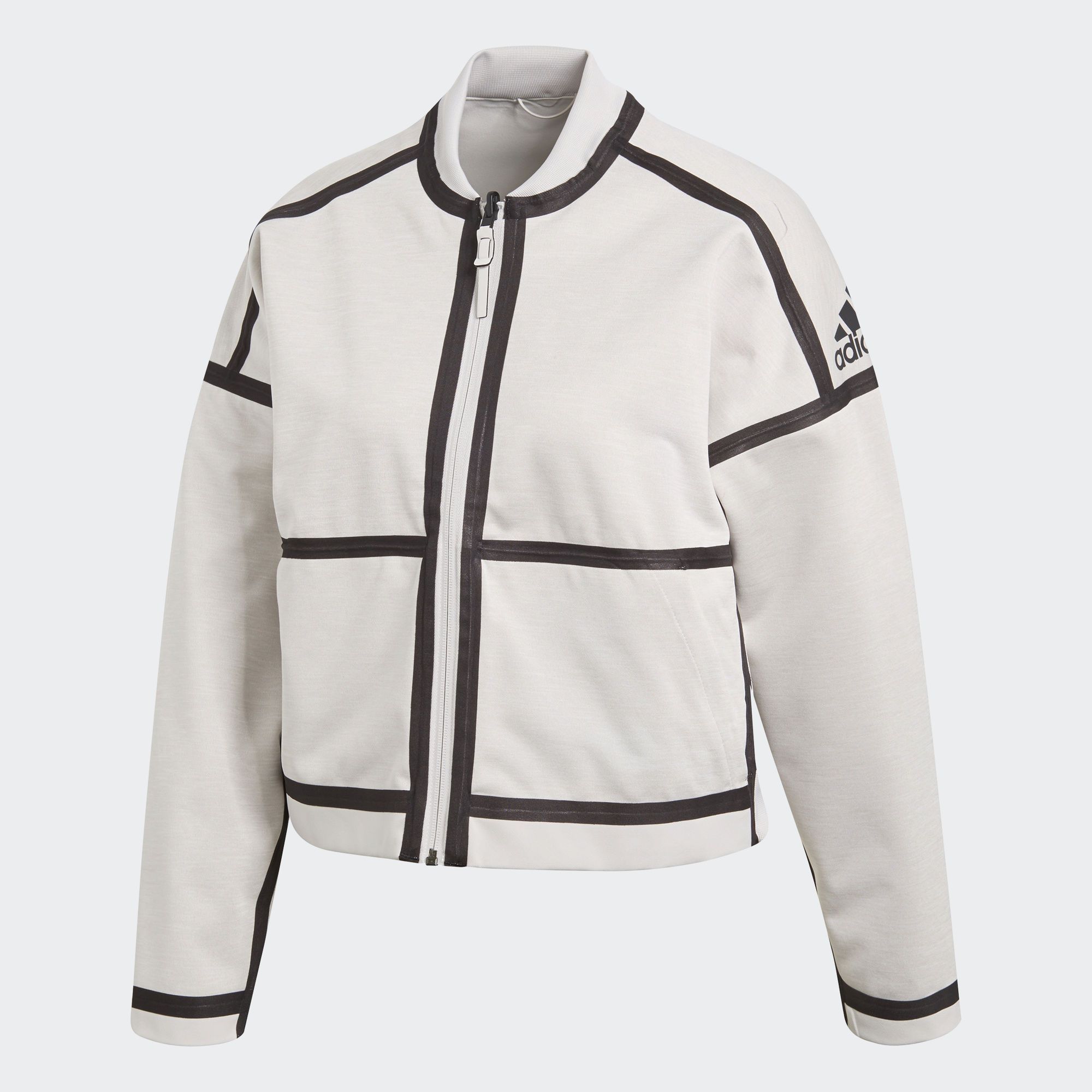 CLOTHING - Adidas Originals Women Reversible Zne Jacket Rev White CF1465