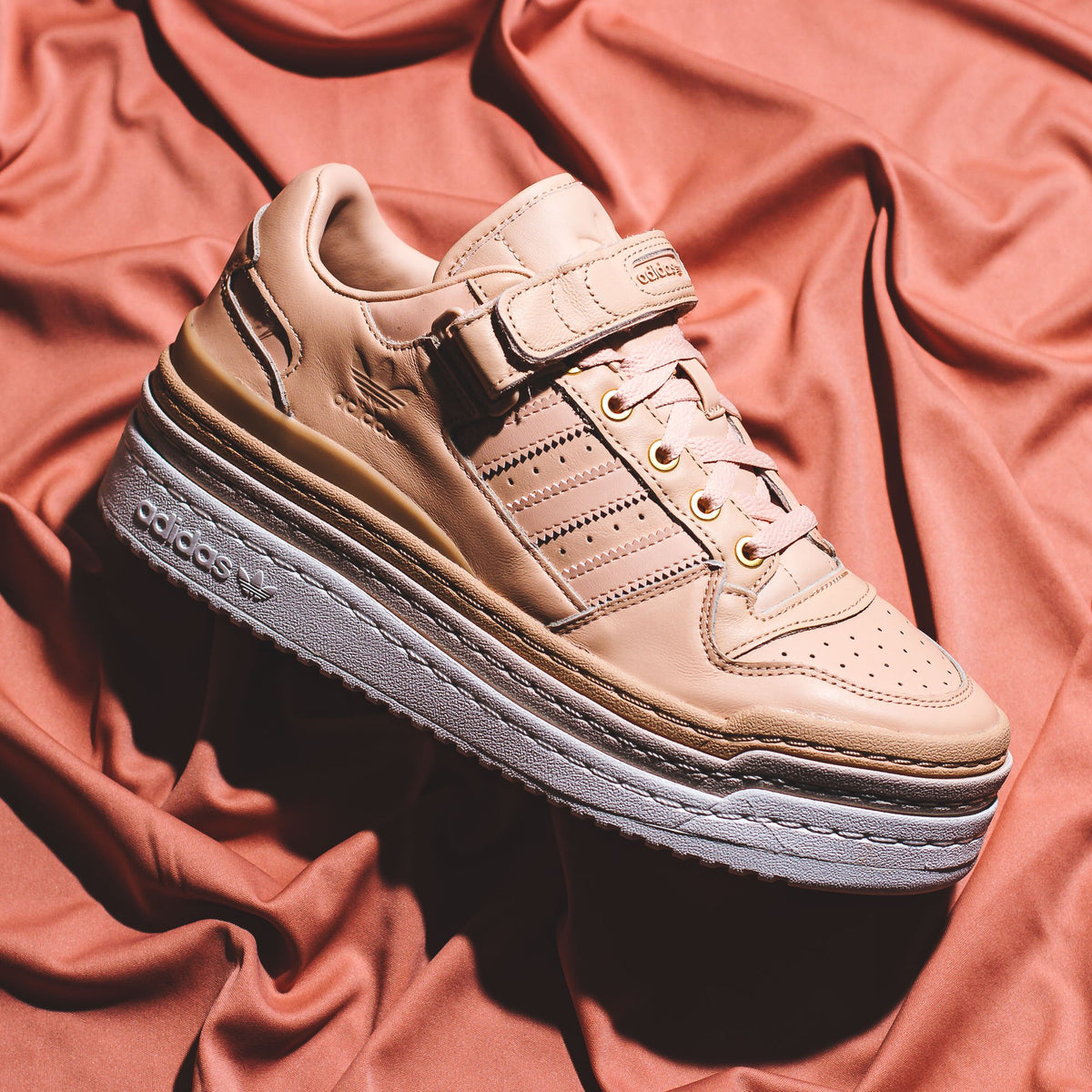 Adidas Originals Women Triple Platform Low Blush White H05052 - FOOTWEAR - Canada
