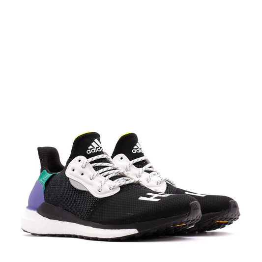 Adidas Originals x Pharrell Williams Solar HU Glide Boost Black BB8041 - FOOTWEAR - Solestop.com - Canada