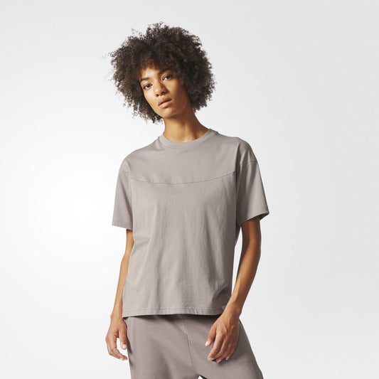 CLOTHING - Adidas Originals Xbyo Tee T-shirt Vapour Grey Women BP6088