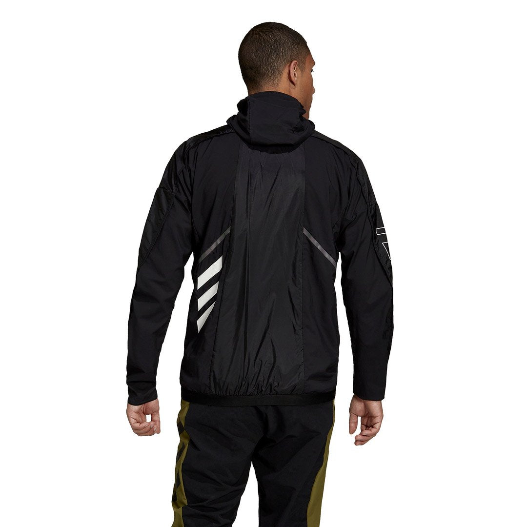 Adidas Outdoor Men Terrex Agravic Windweave Pro Octa Insulation Windbreaker Black GU3858 - OUTERWEAR - Canada