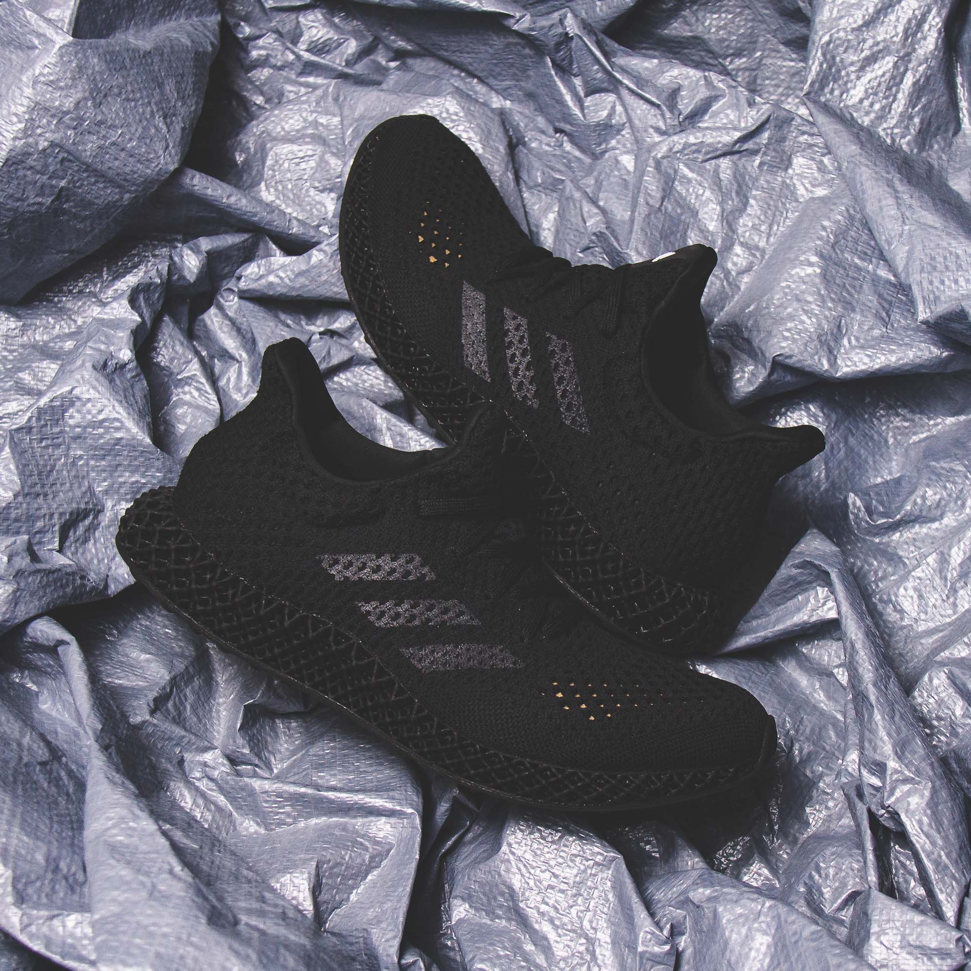 Adidas Running Men 4D Futurecraft Triple Black Q46228 - FOOTWEAR - Canada