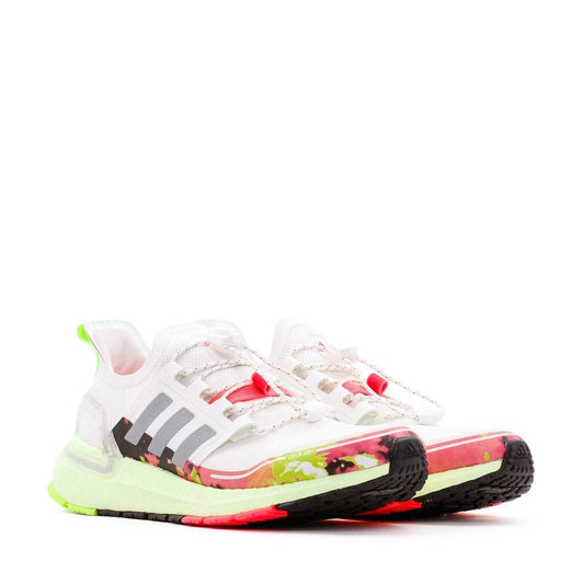FOOTWEAR - Adidas Running Women Ultra Boost C.RDY White Green Pink Ultraboost FV6995