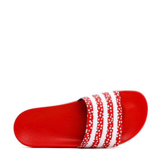 Adidas Women Adilette Slide Red FX5921 - FOOTWEAR - Canada