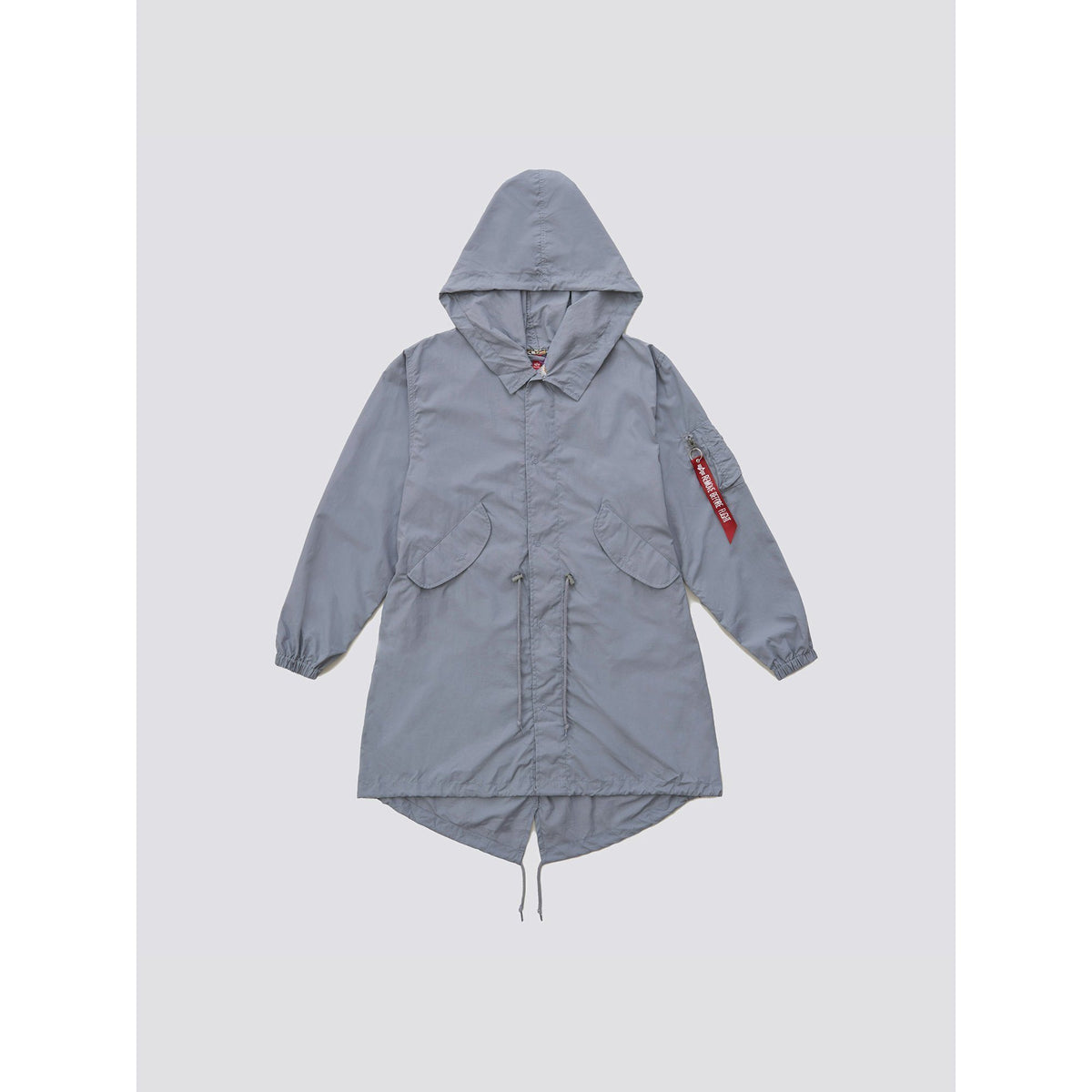 OUTERWEAR - Alpha Industries Shell Fishtail Parka Cadet Grey Women WJS49000C1-053 Main image