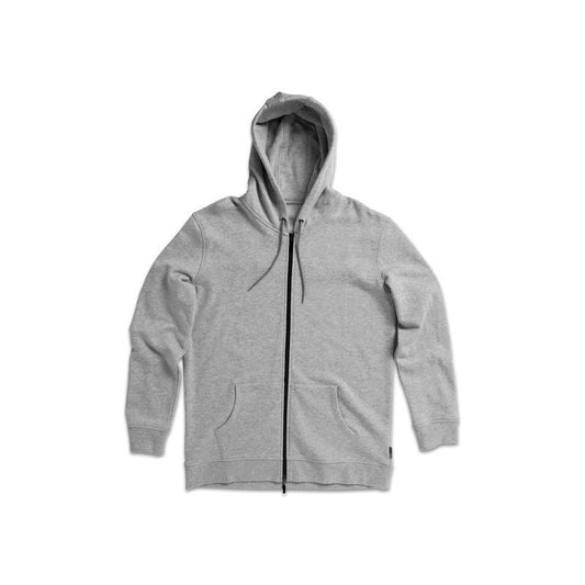 CLOTHING - Asics Classic Zip Up Hoodie Heather Grey AT16007-98