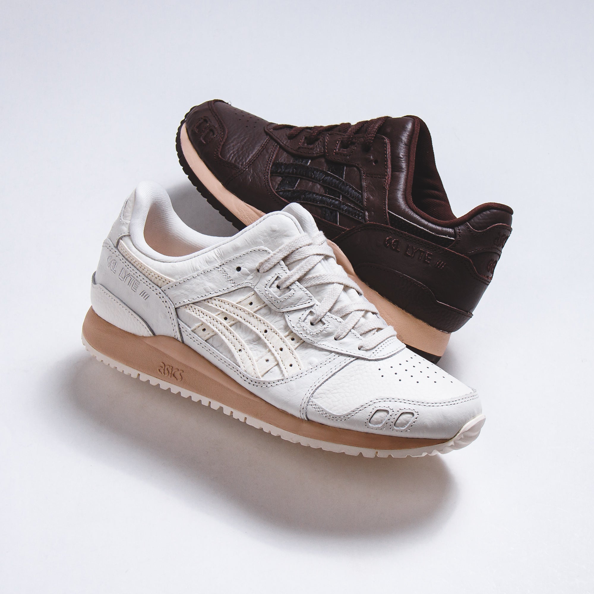 Asics Men Gel-Lyte III Cream Bisque 1201A685-100 - FOOTWEAR - Canada