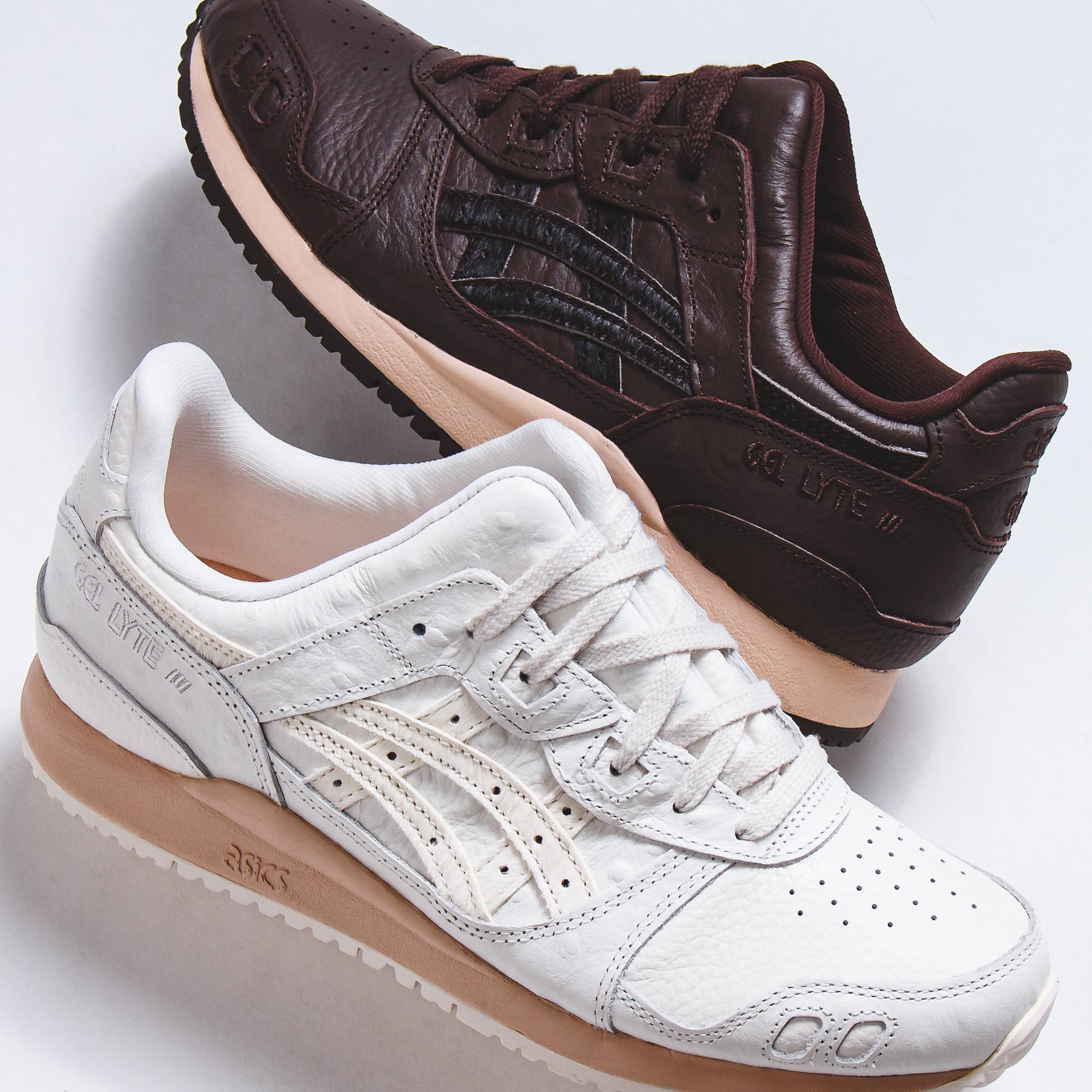 Asics Men Gel-Lyte III Cream Bisque 1201A685-100 - FOOTWEAR - Canada