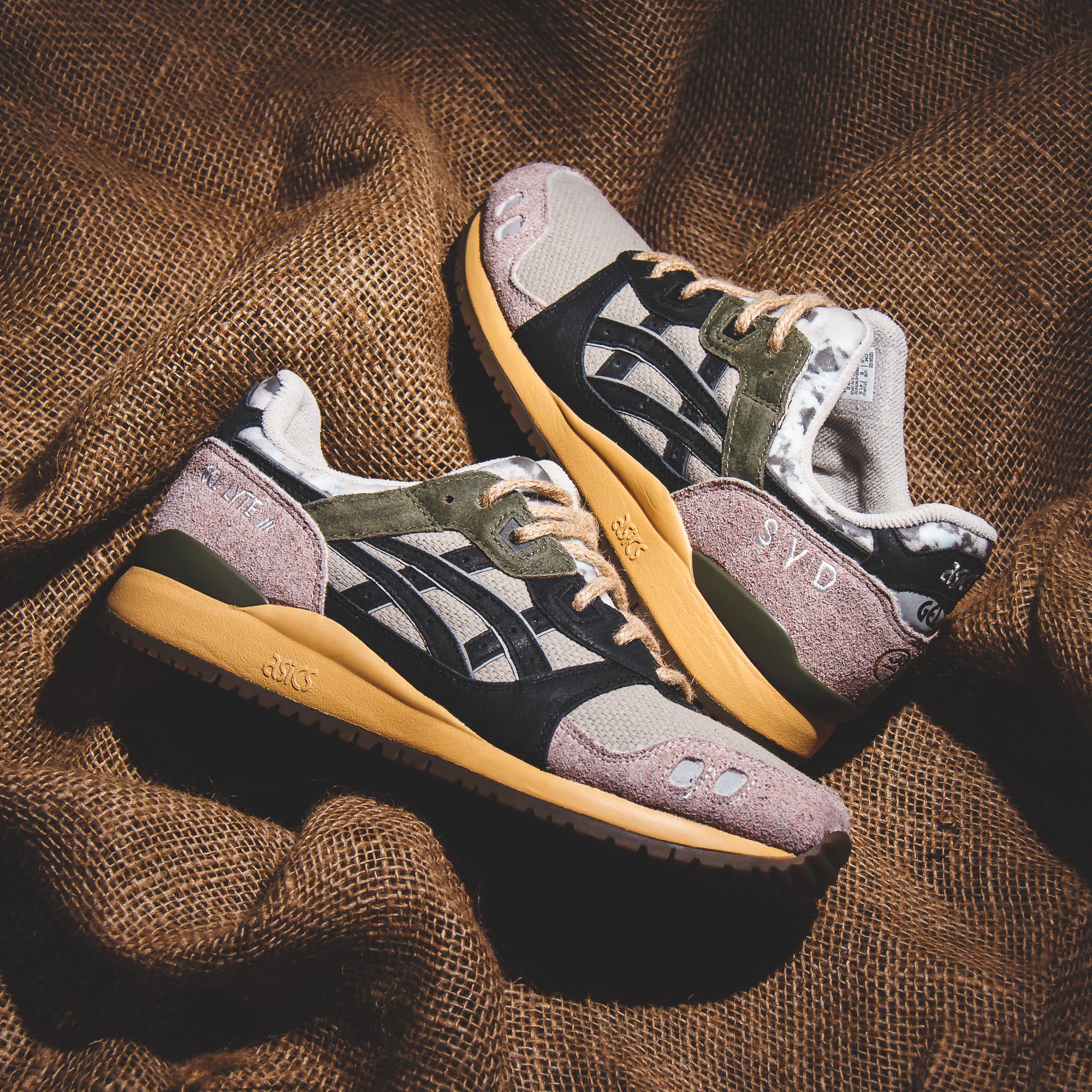 J.crew x asics online gel lyte iii
