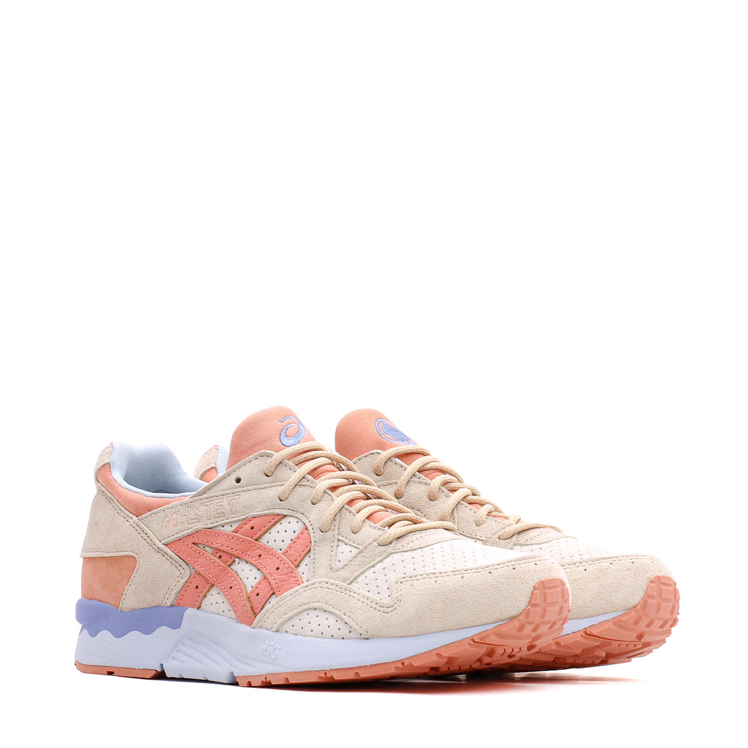 Asics Men Gel-Lyte V Cream Spring In Japan Salmon 1201A822-103  (Solestop.Com)