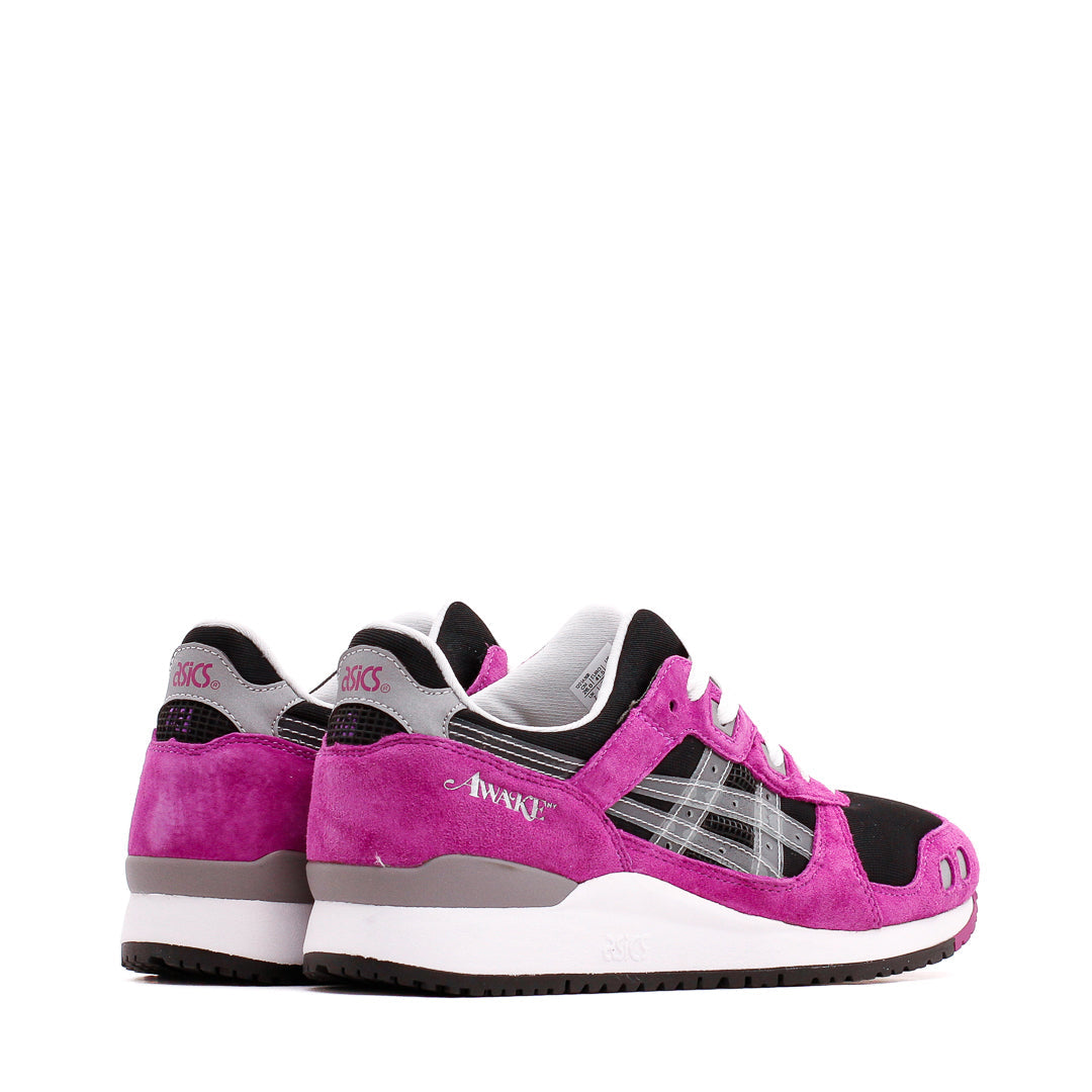 Asics Men x Awake NY Gel-Lyte III OG Black Pink 1201A568-001 - FOOTWEAR - Canada